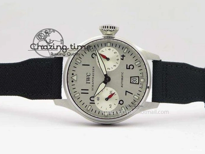 MIROTIME 0215 Big Pilot Real PR IW500432 DFB Limited Edition ZF 1:1 Best Edition On Black Nylon Strap A Fashionable 7276